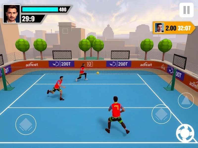 Volley Wizard India Gameplay Screenshot